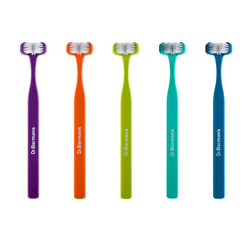 Dr. Barman's Superbrush Superbrush 3-kopstandenborstel (6  tot 12 jaar)