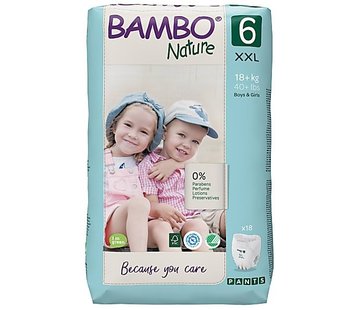 Bambo Nature Bambo Nature luierbroekjes maat 6 XXL (18 stuks)