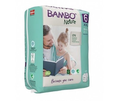 Bambo Nature luiers  Bambo Nature  Luiers maat  6  XXL voor kindjes vanaf 16 kg