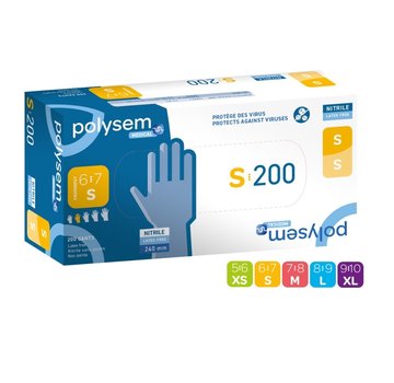 Polysem  Nitril Handschoenen Polysem (200 stuks)