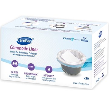 CareBag Toiletstoelzakken - 20 stuks