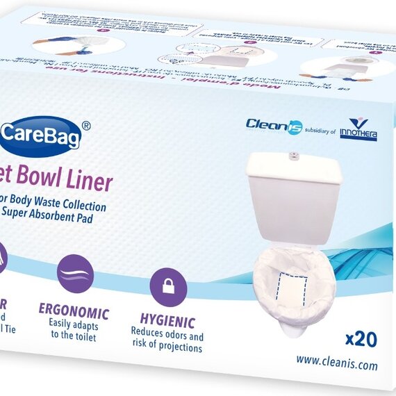 Dr Helewa Hygiënische opvangzakken - Toilet Bowl Liner - Quarre Zorgservice