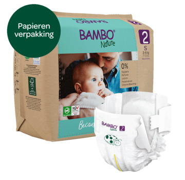 Bambo Nature luiers  Bambo Nature luiers maat 2 S (30 stuks)