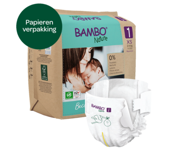 Bambo Nature luiers  Bambo Nature luiers maat 1  XS (22 stuks)
