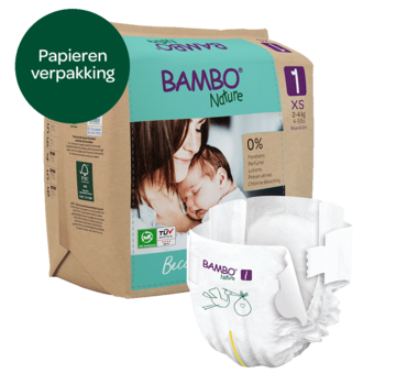Bambo Nature luiers  Bambo Nature luiers maat 1  XS (22 stuks)