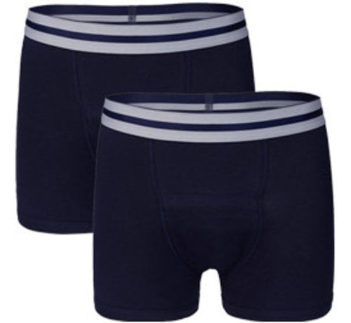 Underwunder Incontinentie ondergoed voor mannen – set van 2 boxershorts voor dagelijks gebruik bij licht urineverlies