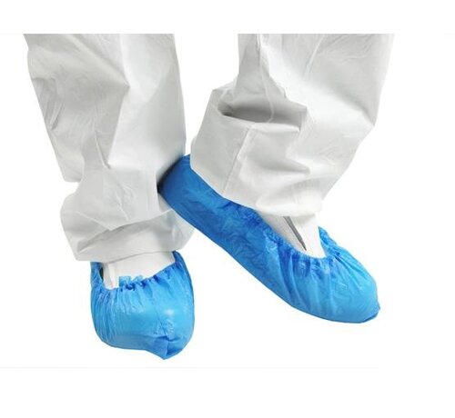 Schoenhoesjes CPE Blauw – 20 x 100 stuks (2000 stuks) | Waterdicht & HACCP Geschikt