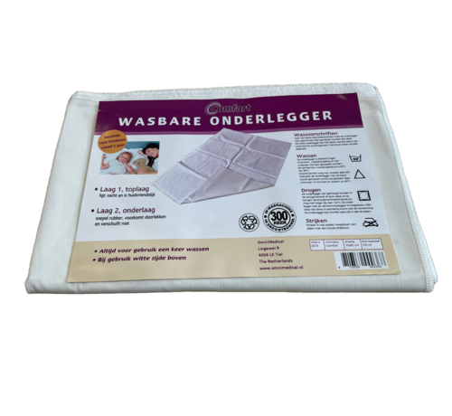 Wasbare onderlegger Comfort 70 x 95 cm