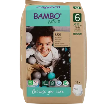 Bambo Nature luiers  Bambo  luierbroekjes maat 6 XXL (18 stuks)