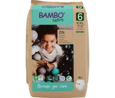 Bambo Nature luiers  Bambo Nature Luierbroekjes maat 6 – duurzaam, comfortabel & super absorberend