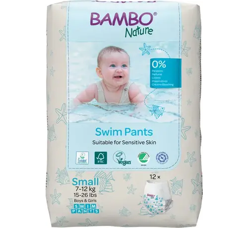 Bambo Nature luiers  Bambo Nature Zwemluiers – Small & Medium voor waterpret zonder zorgen