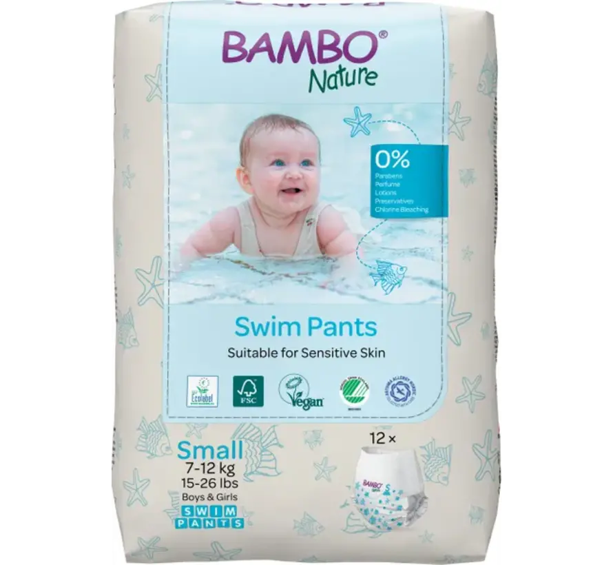 Bambo Nature Zwemluiers – Small & Medium voor waterpret zonder zorgen
