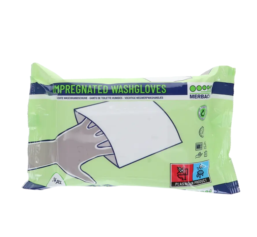 Vochtige washandjes zonder water - Verzogend wassen op bed