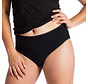 Absorberend ondergoed dames tailleslip zwart