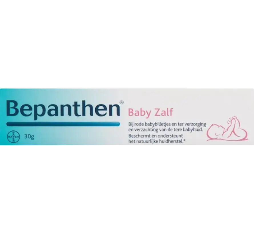 Bepanthen Baby Zalf 30g – Compacte verzorging voor onderweg