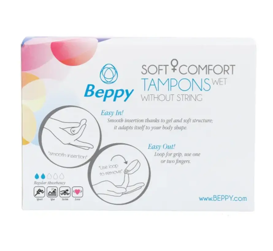 Tampons Beppy Wet ( 8 stuks)