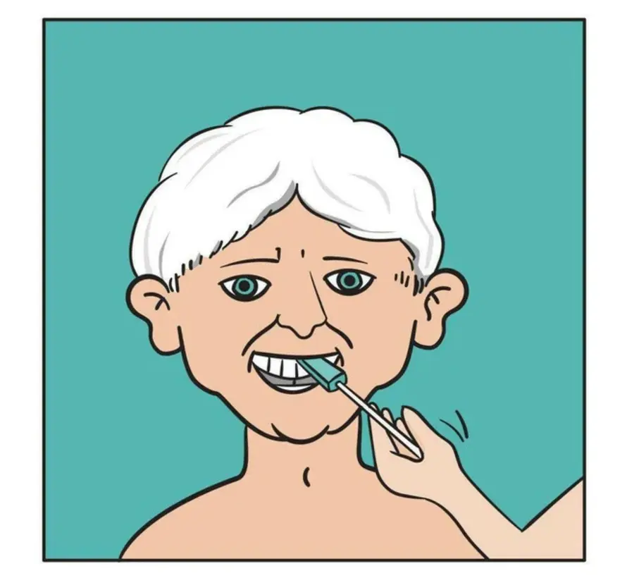 Dentaswabs (10 stuks) voor bevochtigen van de mond