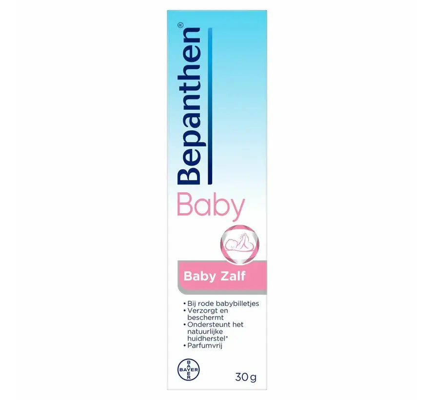 Bepanthen Baby Zalf 30g – Compacte verzorging voor onderweg