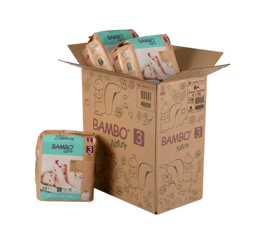 Bambo Nature Luiers  3 M voor baby's van 4 tot 8 kg