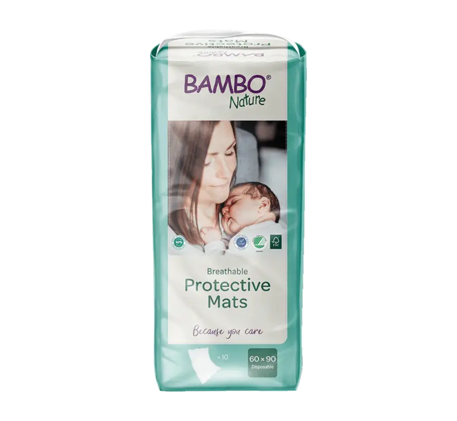 Bedmatjes Bambo Nature Protective Bed Mats  (10 stuks)