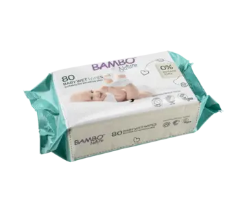 Bambo Nature luiers  Bambo Nature billendoekjes (80 stuks)
