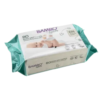 Bambo Nature luiers  Bambo Nature billendoekjes (80 stuks)