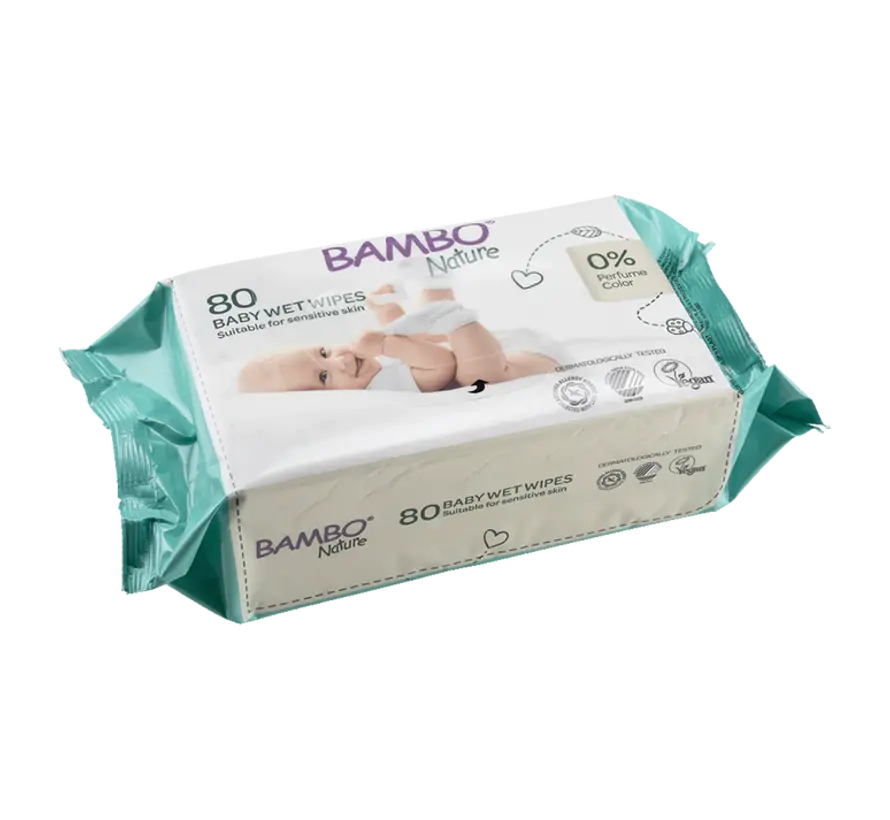 Bambo Nature billendoekjes, huidvriendelijk (80 stuks)