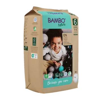 Bambo Nature luiers  Bambo  Nature luierbroekjes maat 6 XXL (18 stuks)