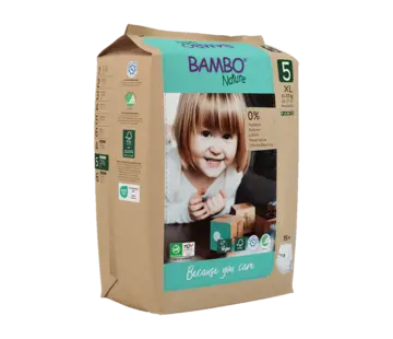 Bambo Nature luiers  Bambo Nature luierbroekjes maat 5 XL (19 stuks)