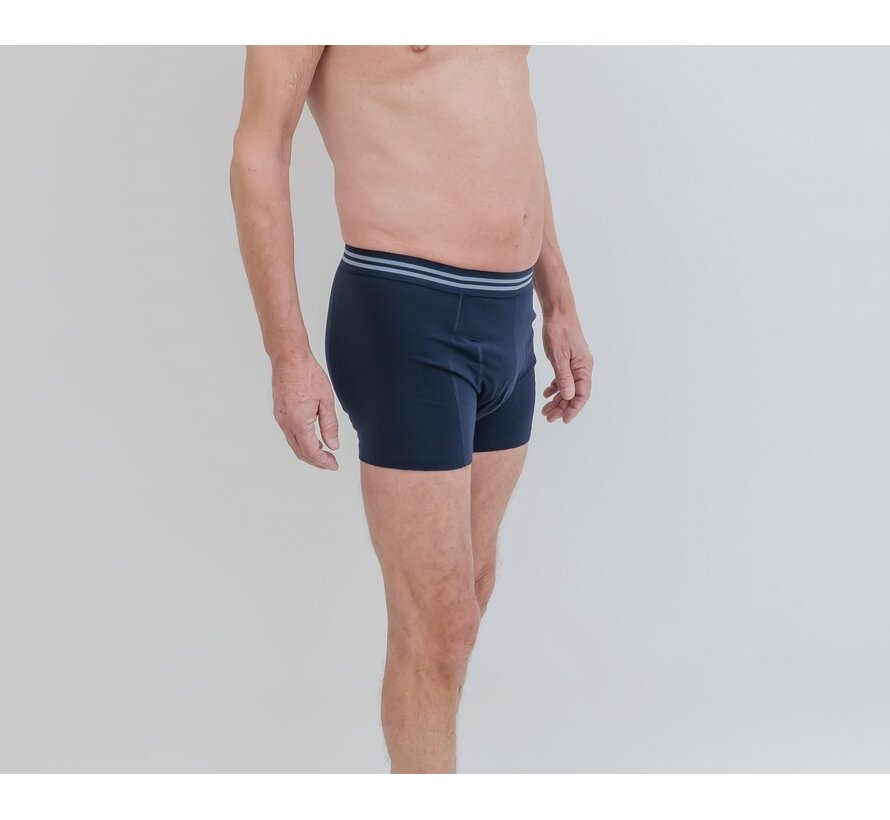 Discreet incontinentie ondergoed voor mannen – comfortabele boxershort bij licht urineverlies