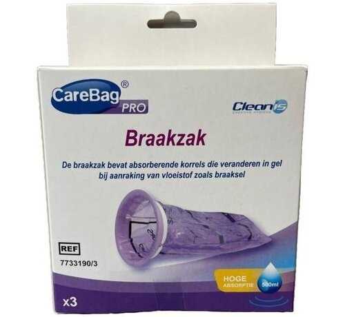 CareBag   Hygiënische braakzakjes voor onderweg en thuis