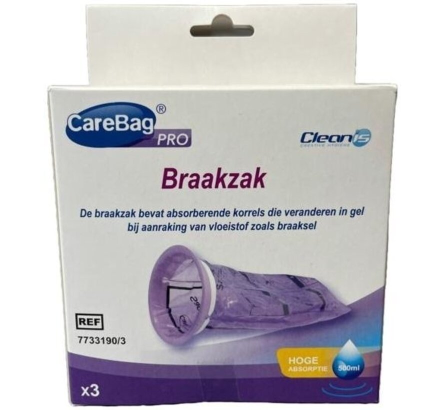 Hygiënische braakzakjes voor onderweg en thuis