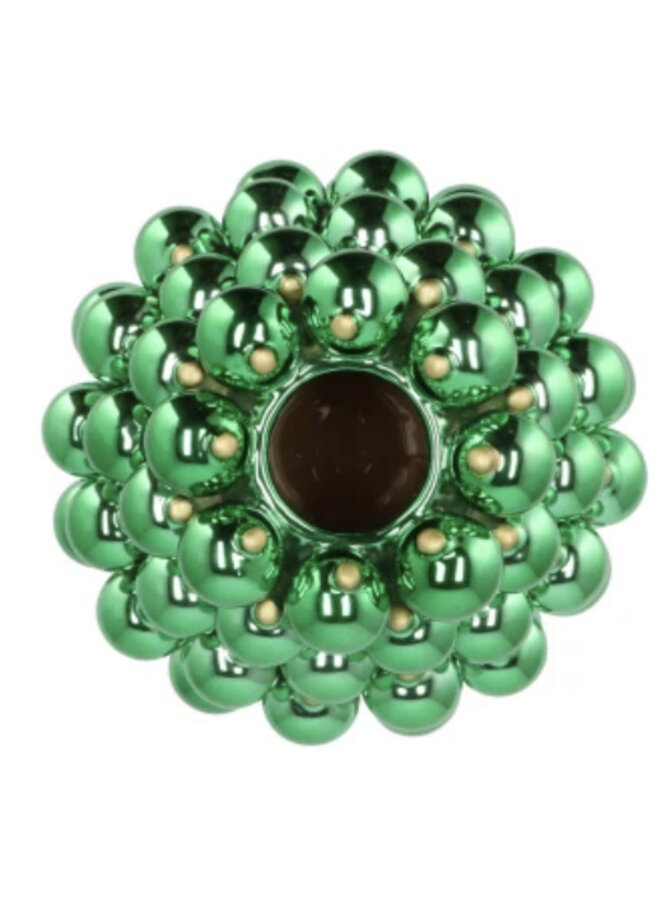 Christmasball green vase