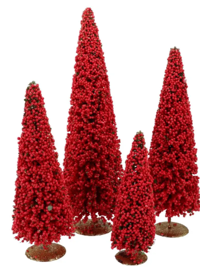SPARKLE RED TREE BERRY 19X60CM
