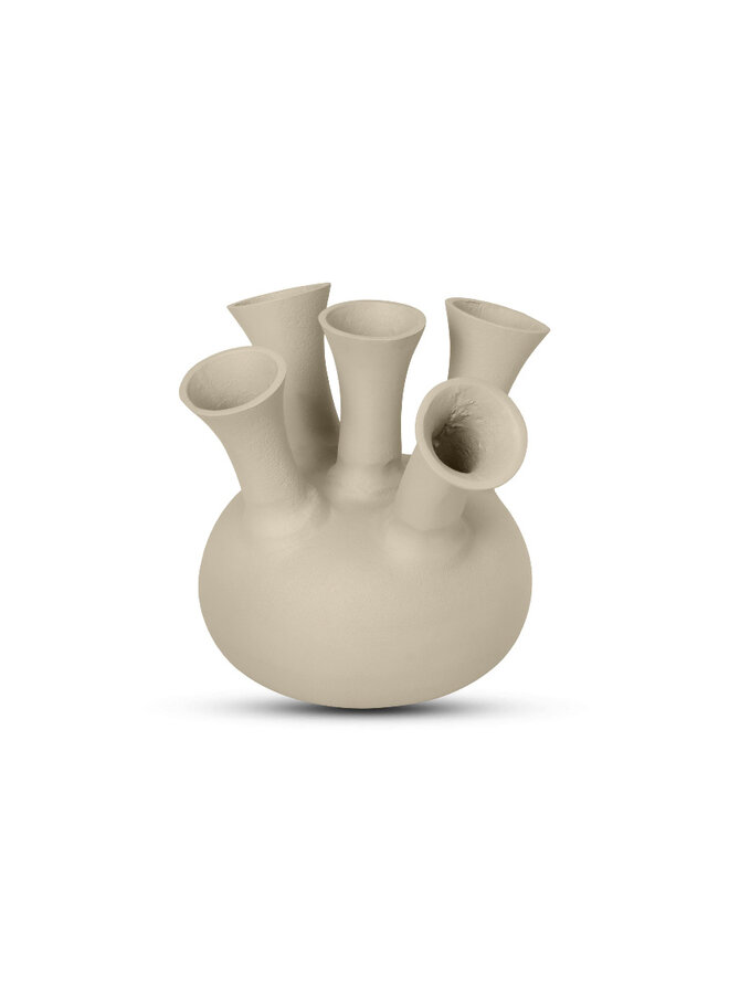 5 Mouth Vase Small Sand