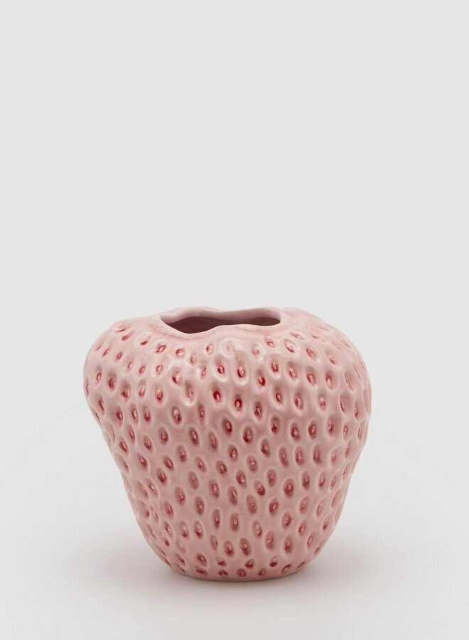 AARDBEI VAAS ROZE H16 D17 B9
