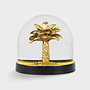 Wonderball palm tree gold  8 x Ø 8.5 cm