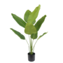 KUNST STRELITZIA  GROEN 120 cm
