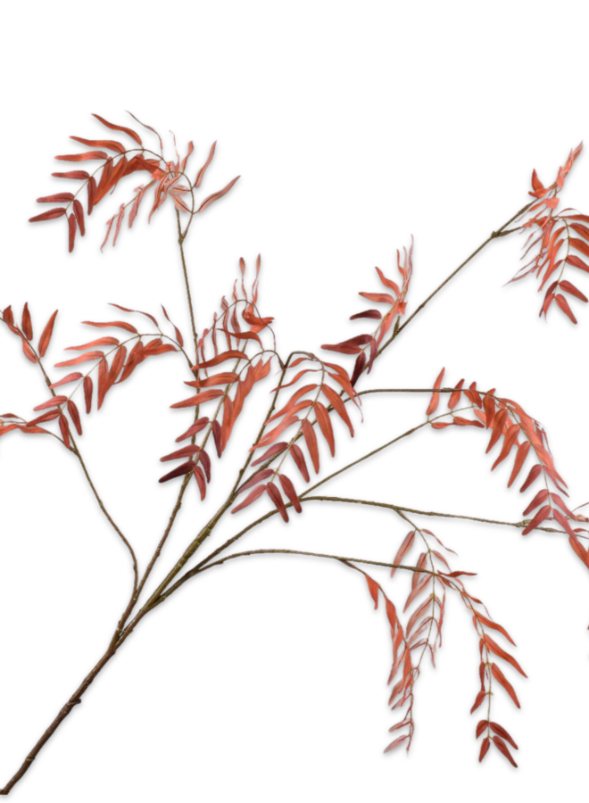 BLADTAK ORANJE ROOD 130 cm