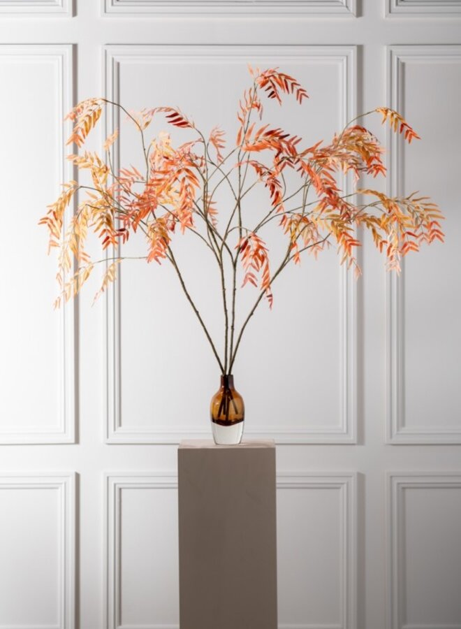 BLADTAK ORANJE ROOD 130 cm