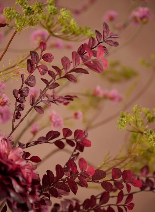 BLADTAK DONKERPAARS 110 cm