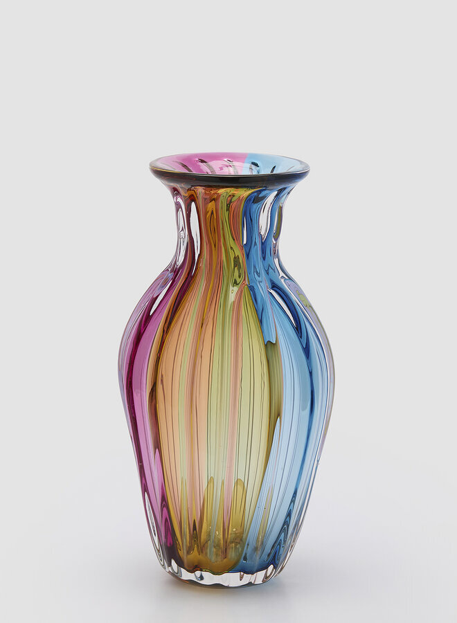 RAINBOW AMPHORA VASE H37 D19
