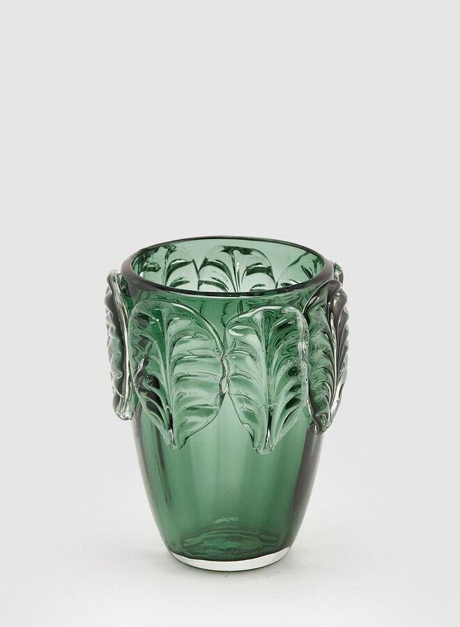 VASE LEAVES H23 D19