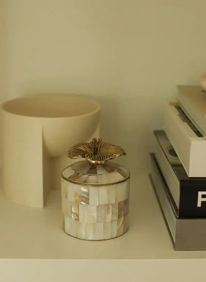 Hailey Hibiscus Circus Sieradendoos Groot Parelmoer