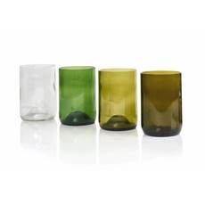 Wine Bottle Glasses (Set of 4)