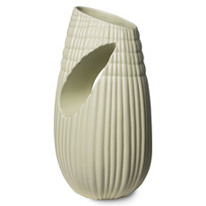 Ribbed Vase Minty