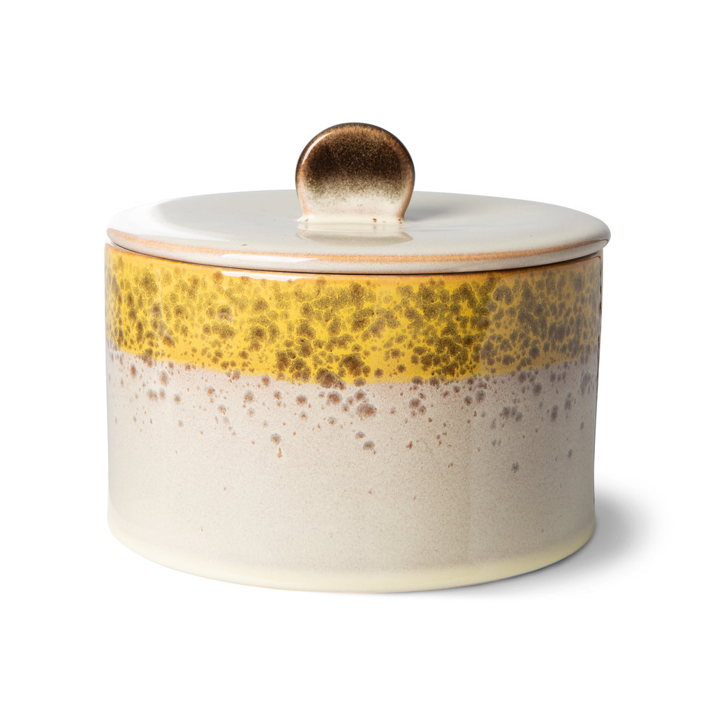70s Ceramics Cookie Jar Autumn