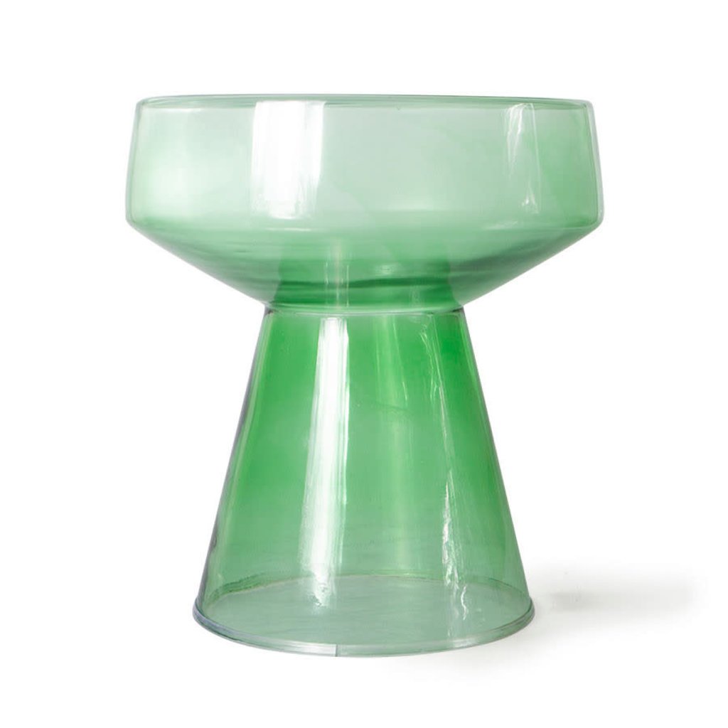 Side Table Glass Green