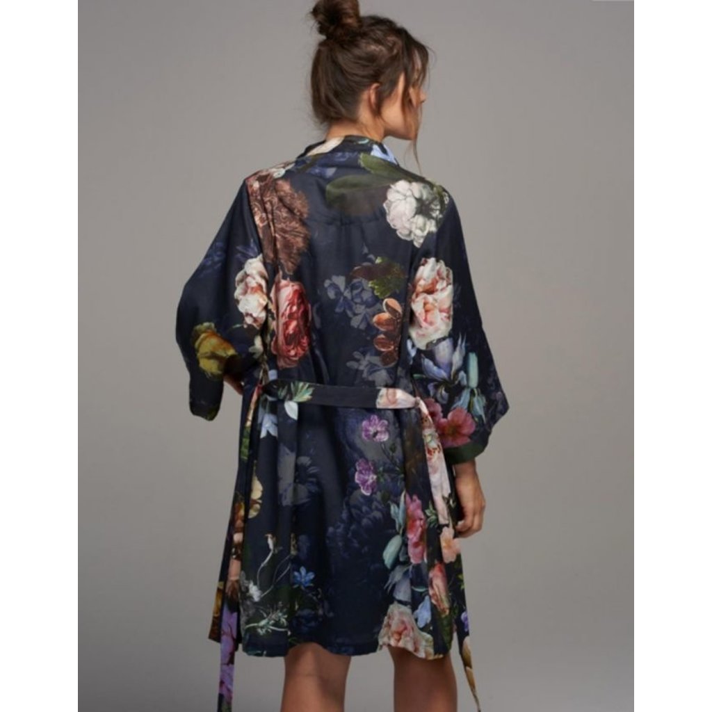 ESSENZA Kimono Fleur Nightblue (S)