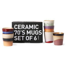 70s Coffee Mugs Orion - Set of 6